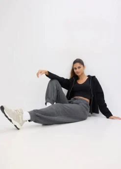 Damen bonprix Bekleidung·Röcke|Bekleidung·Blusen & Tuniken|Jogginghose mit elastischem Bund