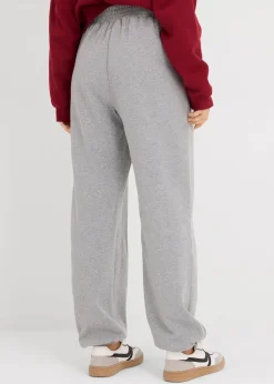 Damen bonprix Basics|Sweat|Jogginghose mit hohem Bund