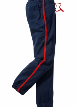 Jogginghose mit Kontrastdetails Herren Große Größen|Basics