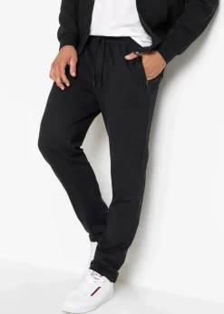 Herren bonprix Große Größen|Basics|Jogginghose mit praktischen Reißverschlusstaschen