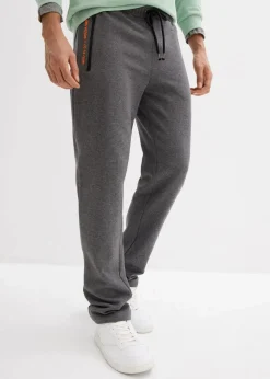 Herren bonprix Sweat|Hosen|Jogginghose mit praktischen Reißverschlusstaschen aus Bio-Baumwolle