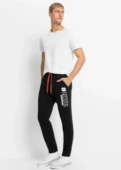 Herren bonprix Große Größen|Sportbekleidung|Jogginghose mit recyceltem Polyester