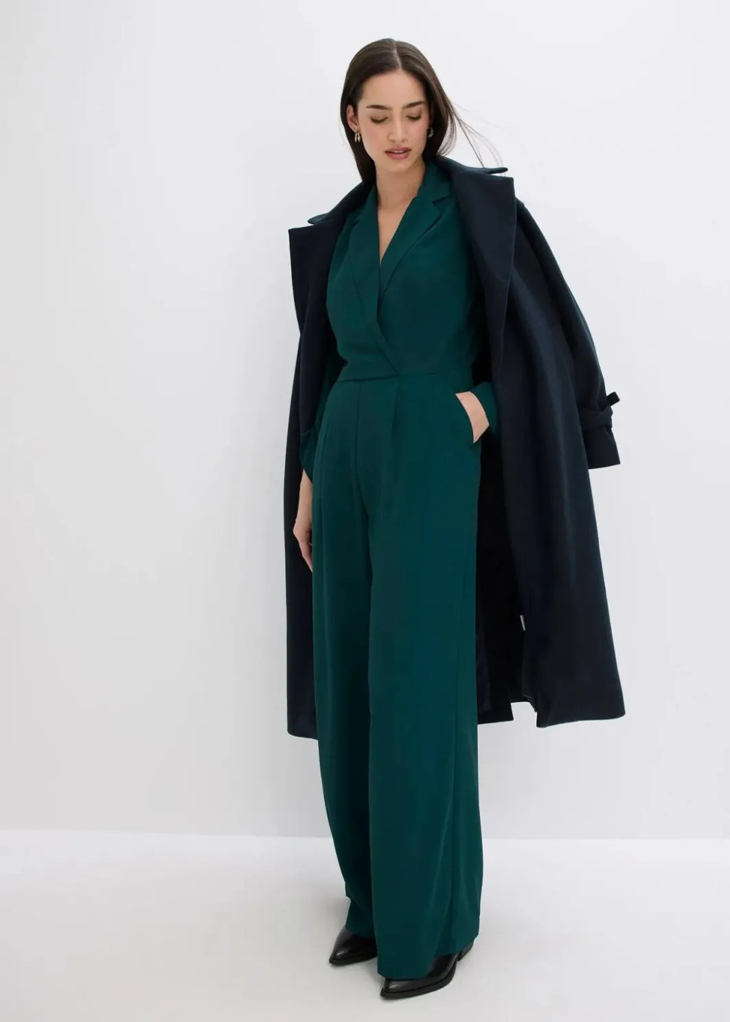 Damen bonprix Jumpsuits|Nachhaltigere Materialien|Jumpsuit