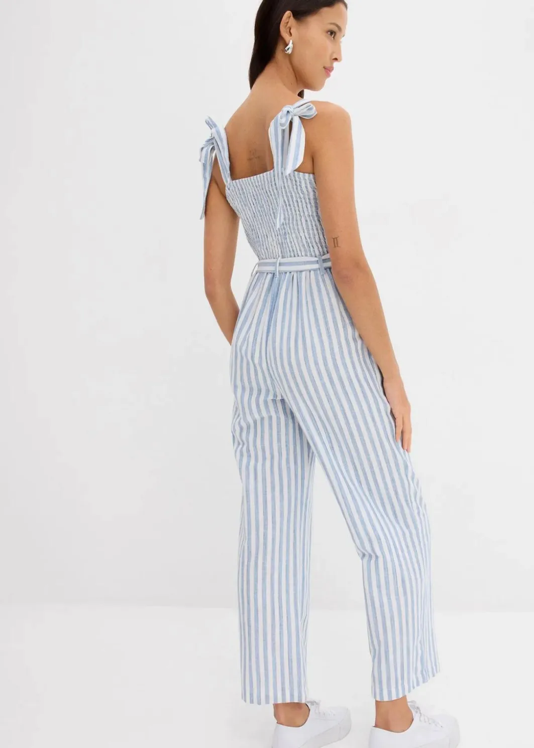 Best Jumpsuit aus Baumwoll-Leinen Mix Damen Jumpsuits
