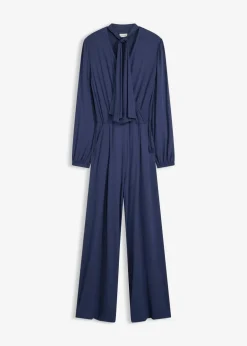Jumpsuit aus fließendem Viskose-Mix Damen Jumpsuits|Bekleidung·Homewear