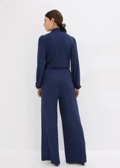 Jumpsuit aus fließendem Viskose-Mix Damen Jumpsuits|Bekleidung·Homewear