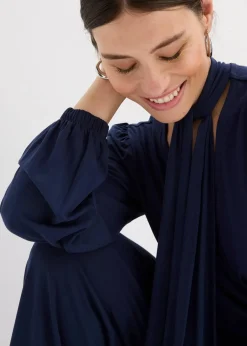 Jumpsuit aus fließendem Viskose-Mix Damen Jumpsuits|Bekleidung·Homewear