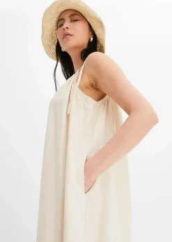 New Jumpsuit aus leichtem Leinen-Viskose-Mix Damen Nachhaltigere Materialien|Jumpsuits