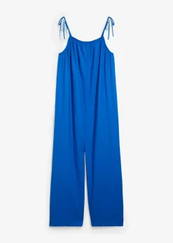 Damen bonprix Bekleidung·Homewear|Jumpsuits|Jumpsuit aus leichtem Leinen-Viskose-Mix