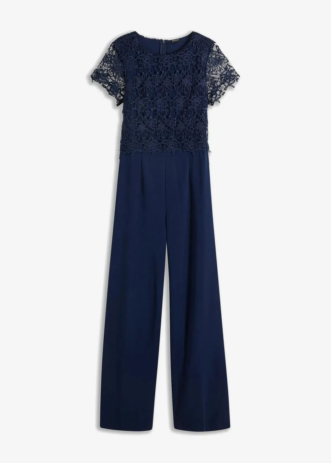 Clearance Jumpsuit aus softem Scuba mit Spitze Damen Festliche Mode|Jumpsuits