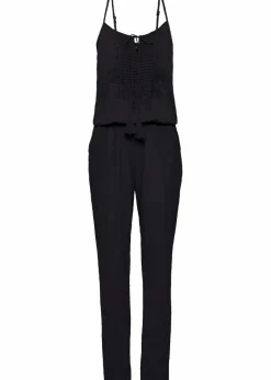 Damen bonprix Bekleidung·Homewear|Jumpsuits|Jumpsuit aus strukturierter Viskose