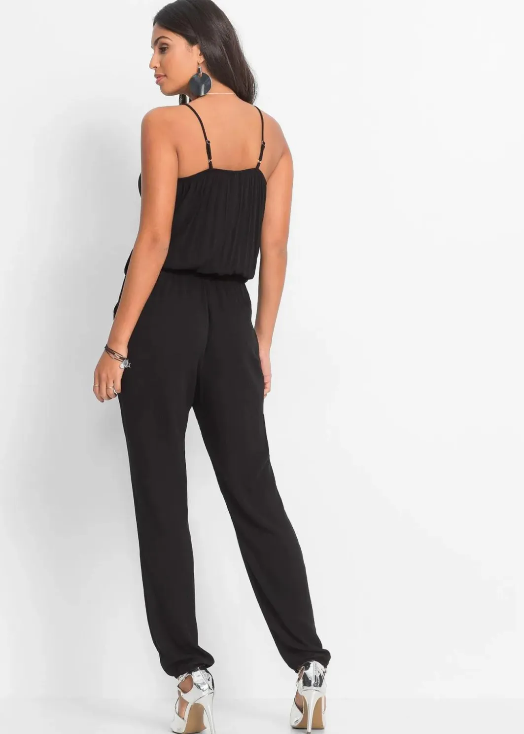 Damen bonprix Bekleidung·Homewear|Jumpsuits|Jumpsuit aus strukturierter Viskose