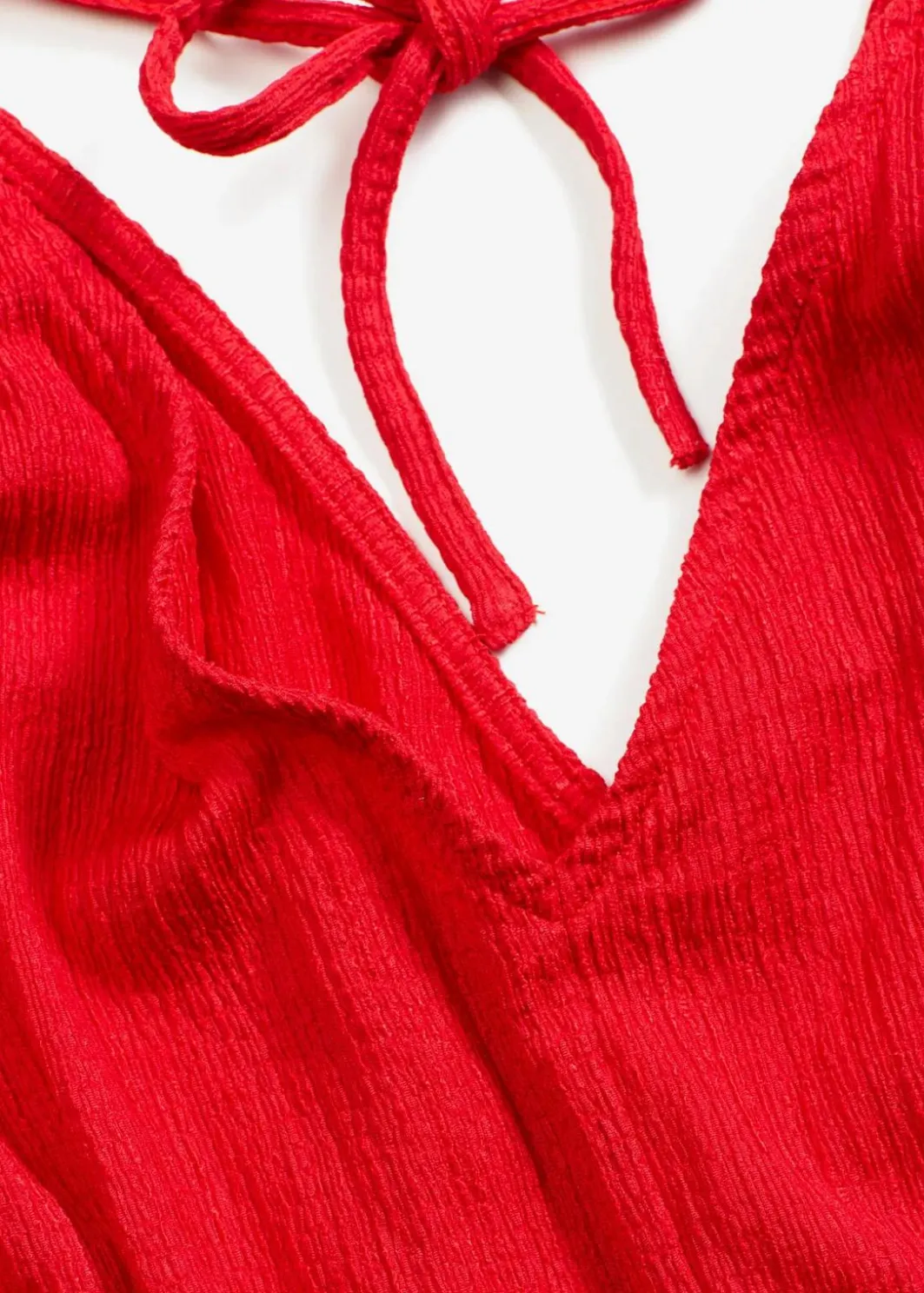 Damen bonprix Nachhaltigere Materialien|Jumpsuits|Jumpsuit aus strukturiertem Crêpe