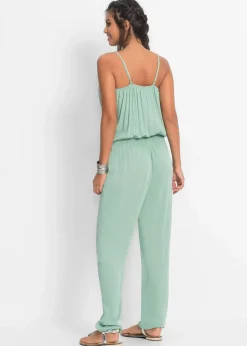 Damen bonprix Nachhaltigere Materialien|Jumpsuits|Jumpsuit aus strukturierter Viskose