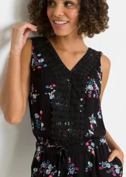 Outlet Jumpsuit aus Viskose Damen Bekleidung·Homewear|Jumpsuits