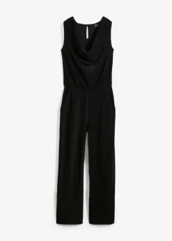 Damen bonprix Bekleidung·Homewear|Jumpsuits|Jumpsuit mit Glitzerelementen