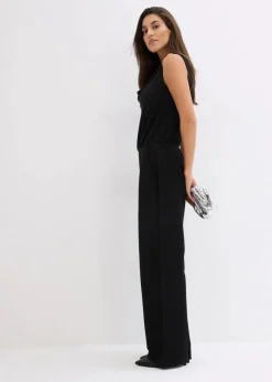 Damen bonprix Bekleidung·Homewear|Jumpsuits|Jumpsuit mit Glitzerelementen