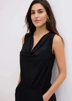 Damen bonprix Bekleidung·Homewear|Jumpsuits|Jumpsuit mit Glitzerelementen