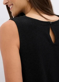 Damen bonprix Bekleidung·Homewear|Jumpsuits|Jumpsuit mit Glitzerelementen