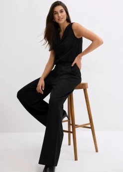 Damen bonprix Bekleidung·Homewear|Jumpsuits|Jumpsuit mit Glitzerelementen