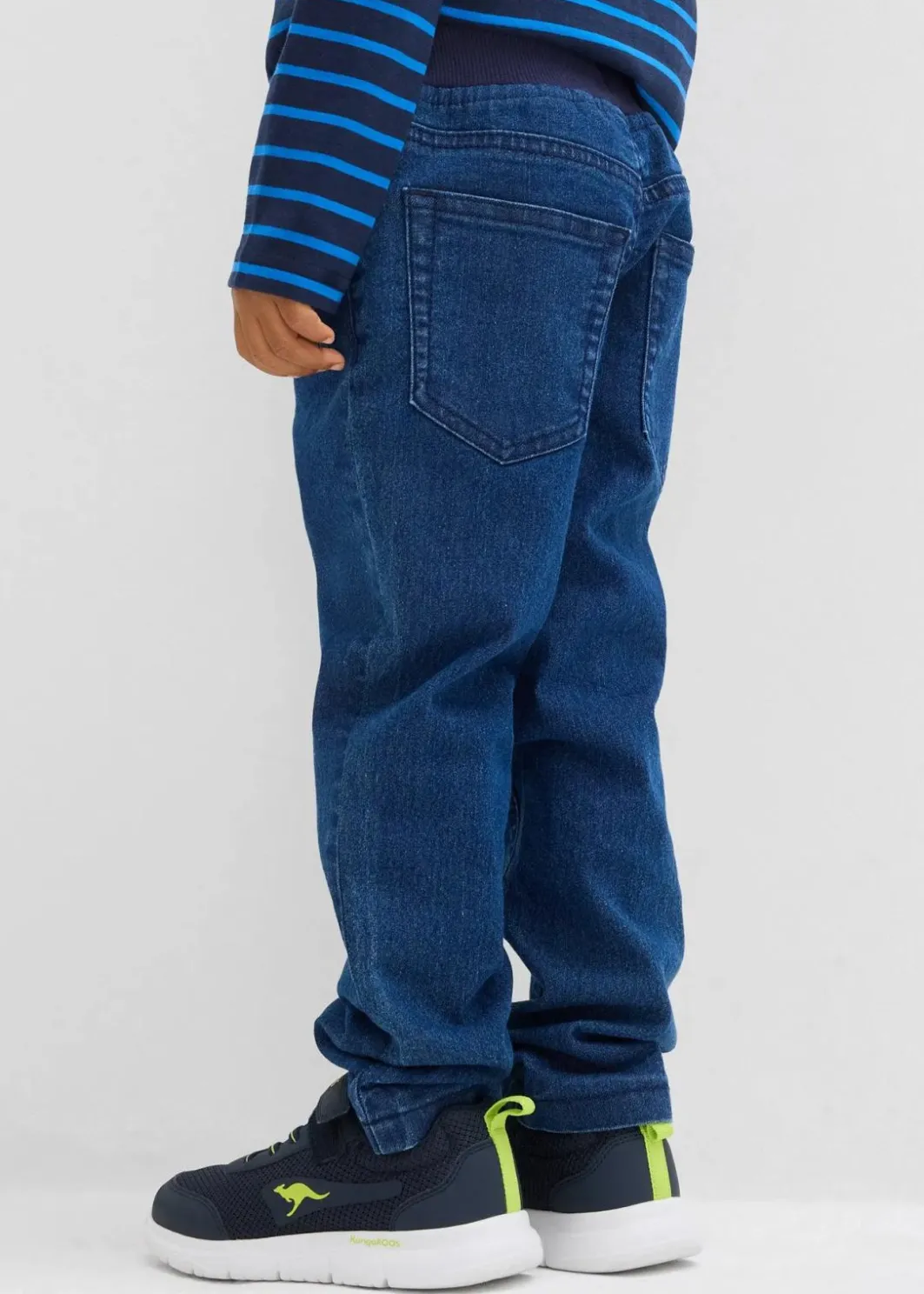 Kinder bonprix Jungen 2-8 Jahre·Jacken & Outdoor|Jungen 2-8 Jahre·Jeans & Hosen|Jungen Thermojeans mit Jerseyfutter