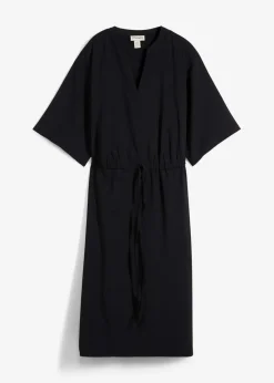 Damen bonprix Bekleidung·Pullover & Strickjacken|Kleider|Kaftan-Kleid aus feiner Viskose