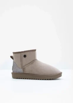 Damen Kangaroos High Heels|Gefütterte Winterschuhe|Boot