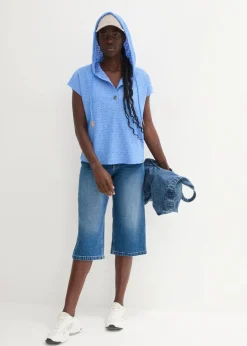 Sale Kapuzen-Henleyshirt Damen Shirts & Tops