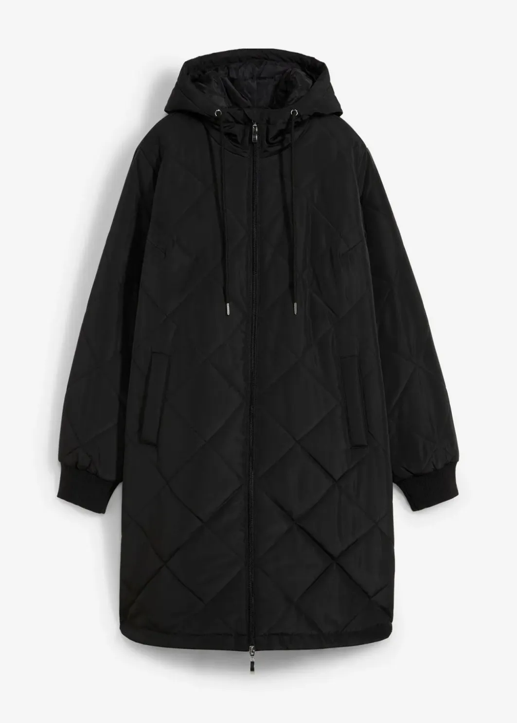 New Kapuzen-Kurzmantel mit Steppung Damen Jacken & Mäntel|Bekleidung·Hosen