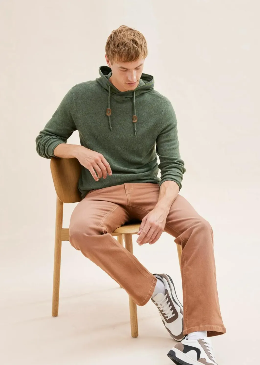 Sale Kapuzenpullover aus weichem Baumwollmix Herren Pullover & Strickjacken|Große Größen