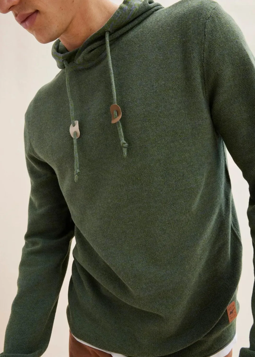 Sale Kapuzenpullover aus weichem Baumwollmix Herren Pullover & Strickjacken|Große Größen