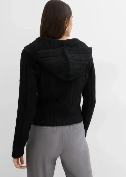 New Kapuzenpullover mit asymmetrischem Saum Damen Bekleidung·Umstandsmode|Pullover & Strickjacken