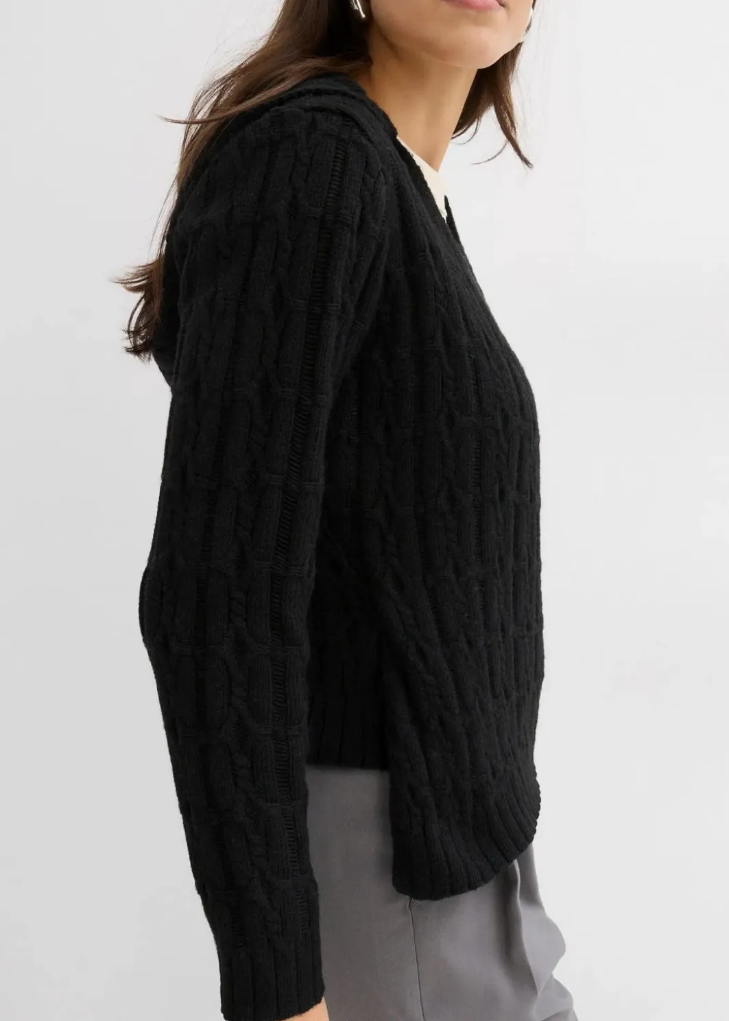 New Kapuzenpullover mit asymmetrischem Saum Damen Bekleidung·Umstandsmode|Pullover & Strickjacken