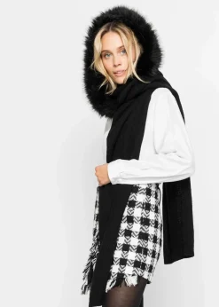 Damen bonprix Schals & Tücher|Schuhe & Accessoires In Spezialgrößen·Tücher & Ponchos|Kapuzenschal