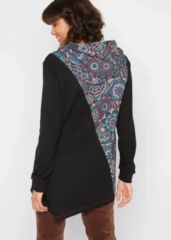 Damen bonprix Shirts & Tops|Kapuzenshirt aus reiner Baumwolle