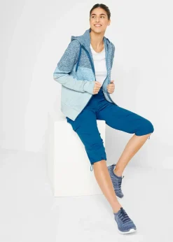 Damen bonprix Bekleidung·Blusen & Tuniken|Nachhaltigere Materialien|Kapuzen-Sweatjacke
