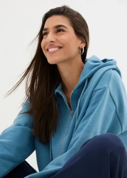 Hot Kapuzen-Sweatjacke Damen Sweat|Nachhaltigere Materialien