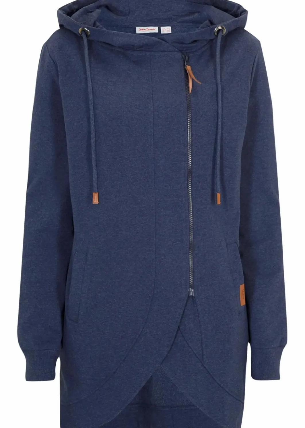 Damen bonprix Sweat|Bekleidung·Blusen & Tuniken|Kapuzen-Sweatjacke