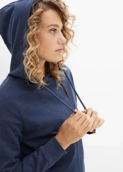 Damen bonprix Sweat|Bekleidung·Blusen & Tuniken|Kapuzen-Sweatjacke