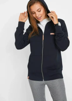 Best Kapuzen-Sweatjacke aus reiner Baumwolle Damen Bekleidung·Blusen & Tuniken|Sweat