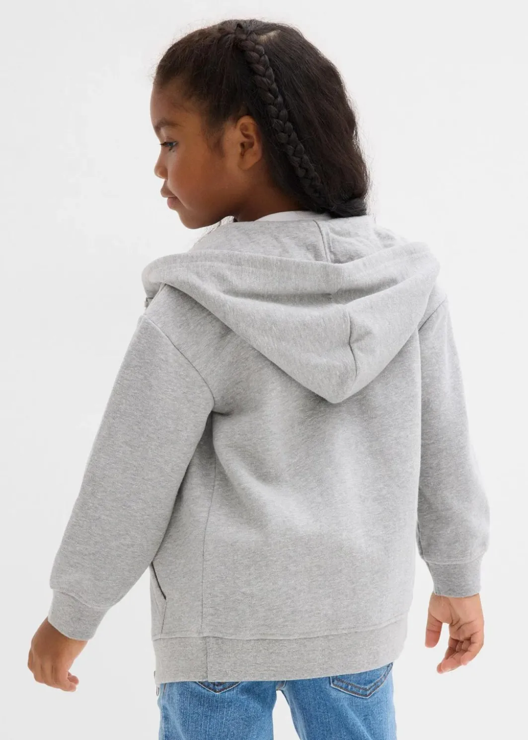 Best Kapuzen-Sweatjacke aus weichem Bio-Baumwoll-Mix Kinder Mädchen 2-8 Jahre·Nachhaltigere Materialien|Mädchen 9-16 Jahre·Nachhaltigere Materialien