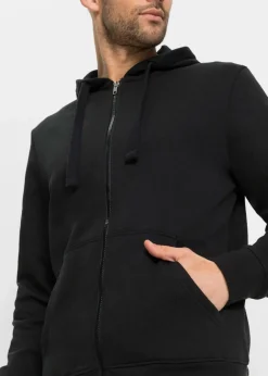 Herren bonprix Große Größen|Basics|Kapuzen-Sweatjacke (2er Pack)