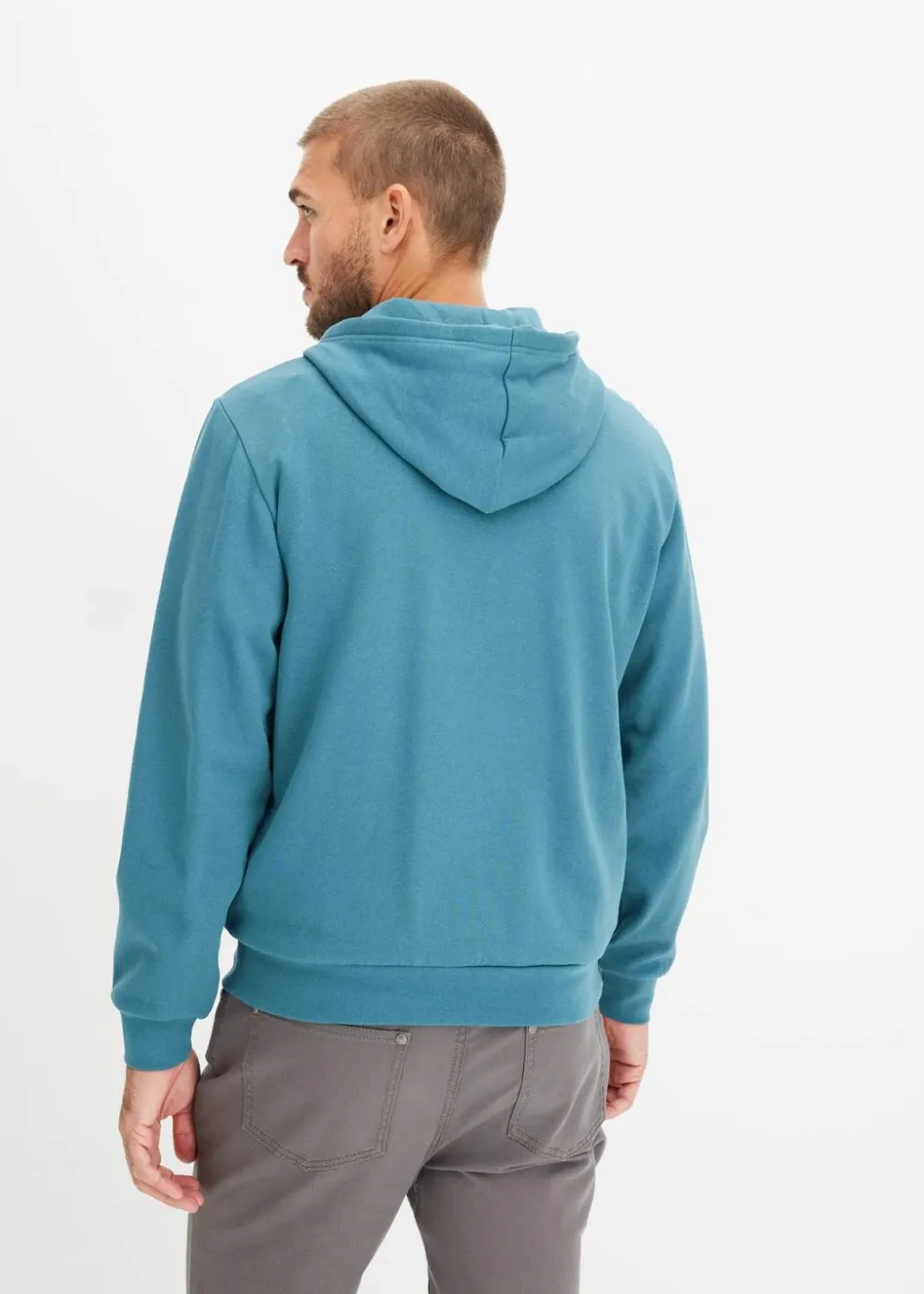 Hot Kapuzen-Sweatjacke mit Reißverschluss Herren Sweat|Sportbekleidung