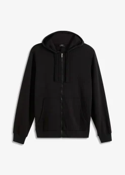 Herren bonprix Große Größen|Basics|Kapuzen-Sweatjacke mit Reißverschluss