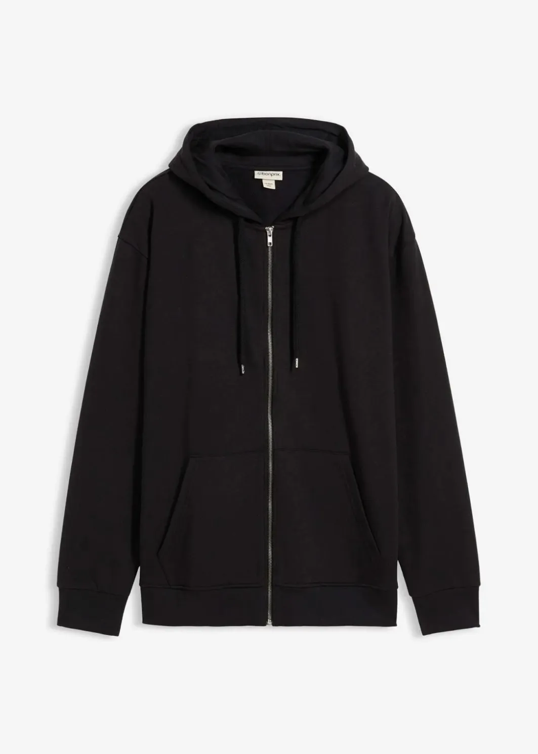 Herren bonprix Große Größen|Basics|Kapuzen-Sweatjacke mit reiner Baumwolle, Loose Fit
