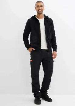 New Kapuzen-Sweatjacke mit Teddyfutter Herren Große Größen|Outdoorbekleidung
