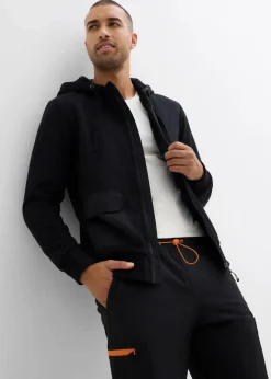 New Kapuzen-Sweatjacke mit Teddyfutter Herren Große Größen|Outdoorbekleidung