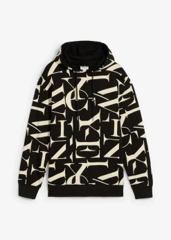 Herren bonprix Große Größen|Sweat|Kapuzensweatshirt aus Bio Baumwolle, Loose Fit