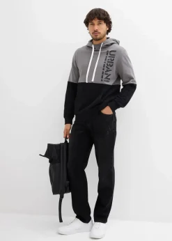 Clearance Kapuzensweatshirt, Slim Fit Herren Große Größen|Sportbekleidung