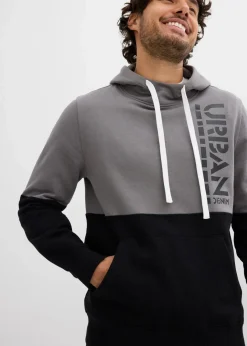 Clearance Kapuzensweatshirt, Slim Fit Herren Große Größen|Sportbekleidung